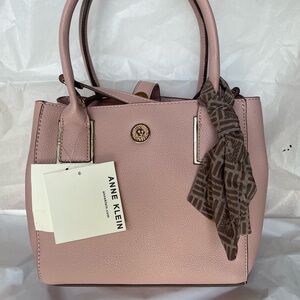 Anne Klein Blush Pink Satchel